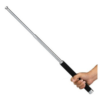 響尾蛇伸縮甩棍銀色版